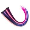 Versatile Colored Clip-In Wig: Heat-Resistant, Permable, Dyeable, and Cuttable One-Piece Hair Extension