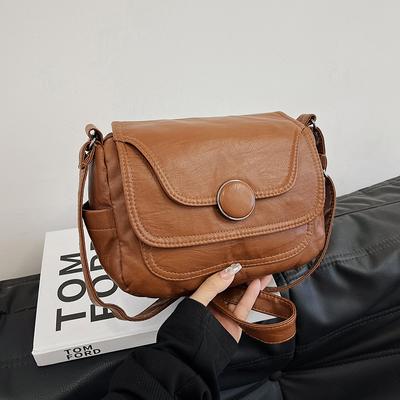 Fashion Female High Quality Soft Leather Bag New Handbags Leisure Travel Women Shoulder Bag Solid Color Crossbody Bags for Women