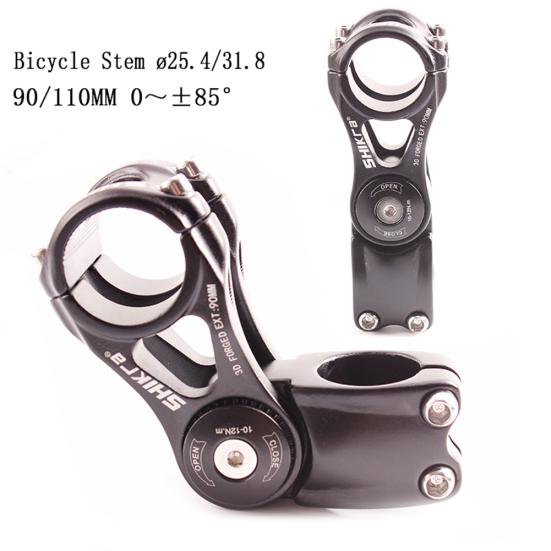 Adjustable 85 Riser 31.8mm Fitting Stem for Mountain Bike Bicycle Cycling Part