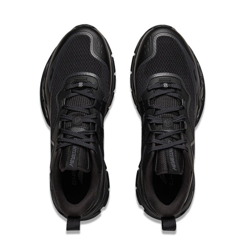 New LiNing CF Tracing, Xiaoyao Xing V3 Slip Resistant Abrasion Resistant Low top Hiking Shoes Unisex Black AHTV017-5
