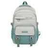 Schoolbag Color Matching Schoolbag 1011 New Middle and High School Large-capacity Casual Backpack Wear-resistant Practical Men's and Women's Backpack