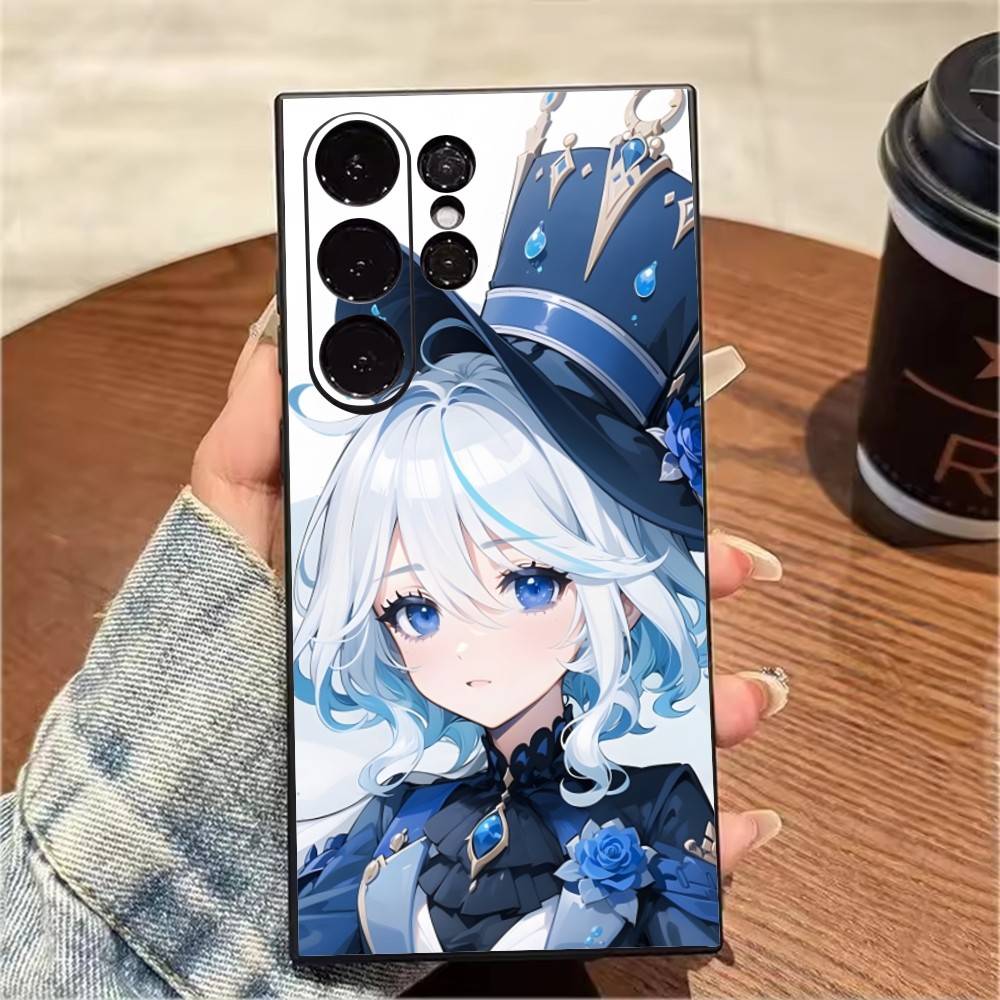 Hydro A-ArchonS F-FurinaES Phone Case For Samsung S25,S24,S21,S22,S23,S20,Ultra,S26,Plus,Fe,Note,5G Black Cover