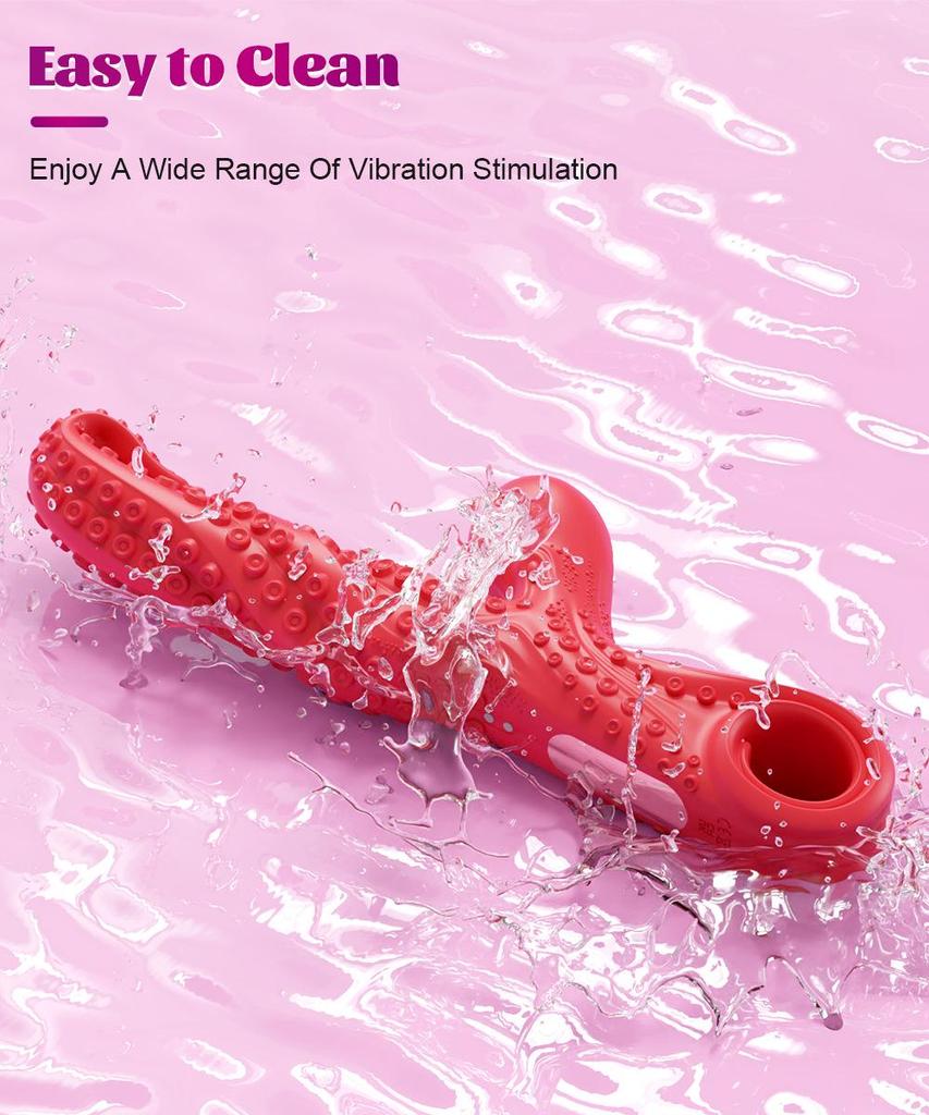 Octopus Tentacle Double Vibration Wand - Female Personal Massager