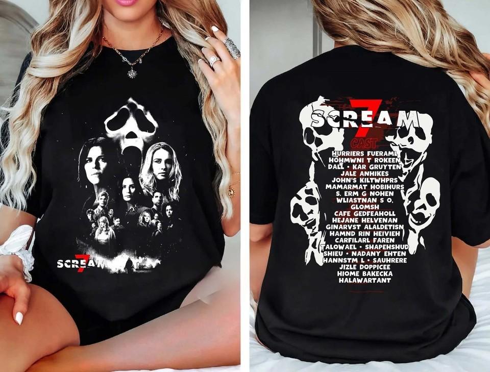 Vintage Scream 7 30th Anniversary Scream Kill Tour 2026 TShirt Unisex T-Shirt M