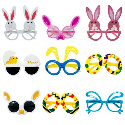 Ostern Brillen Fotografie Neuheit Party Lustiger Cartoon Brillenrahmen Requisiten für Osterkostümparty Mitgebsel