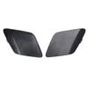 2Pcs Front Bumper Tow Hook Eye Hole Cover Trim For Toyota Prius 2016-2017 Black