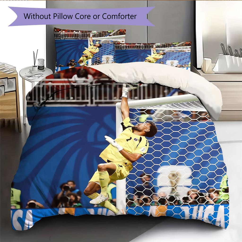 Vozinha capo verde Modello Biancheria da Letto Decorazione per la Casa Regalo di Compleanno (1 * copripiumino + 2 * federa, senza nucleo),merchandising per fan.