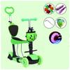 Scooters Adjustable Childrens Height Led Flashing Simple Cute Removable Seats