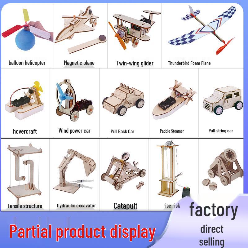 DIY Science Experiment Kit for Primary Students - Educational Puzzle Set