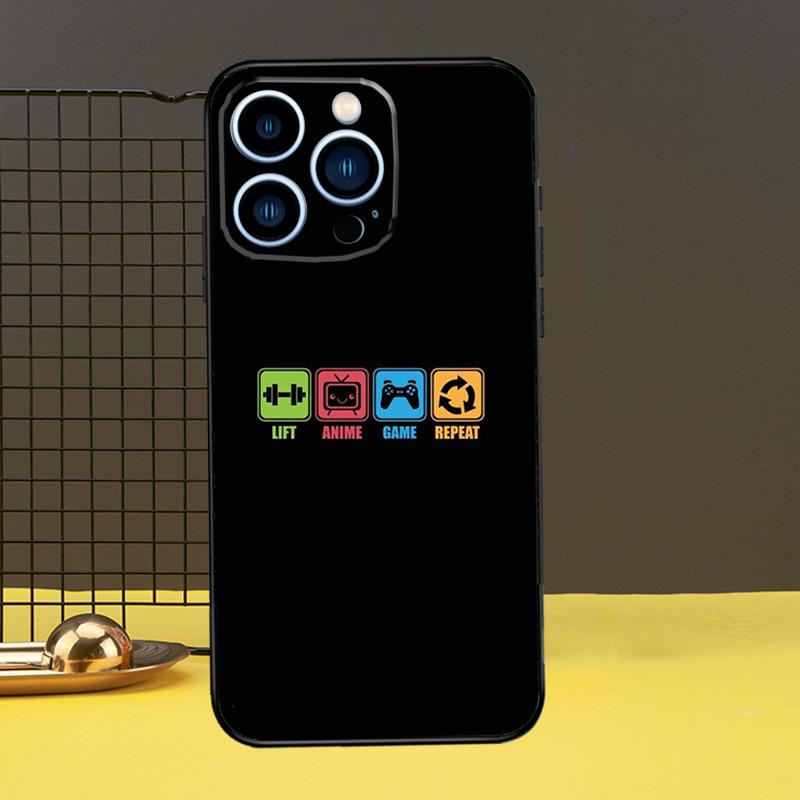 Bodybuilding Gym Fitness Case For iPhone 16 15 14 13 12 11 Pro Max X XR XS 7 8 Plus 12 13 Mini Bumper Cover