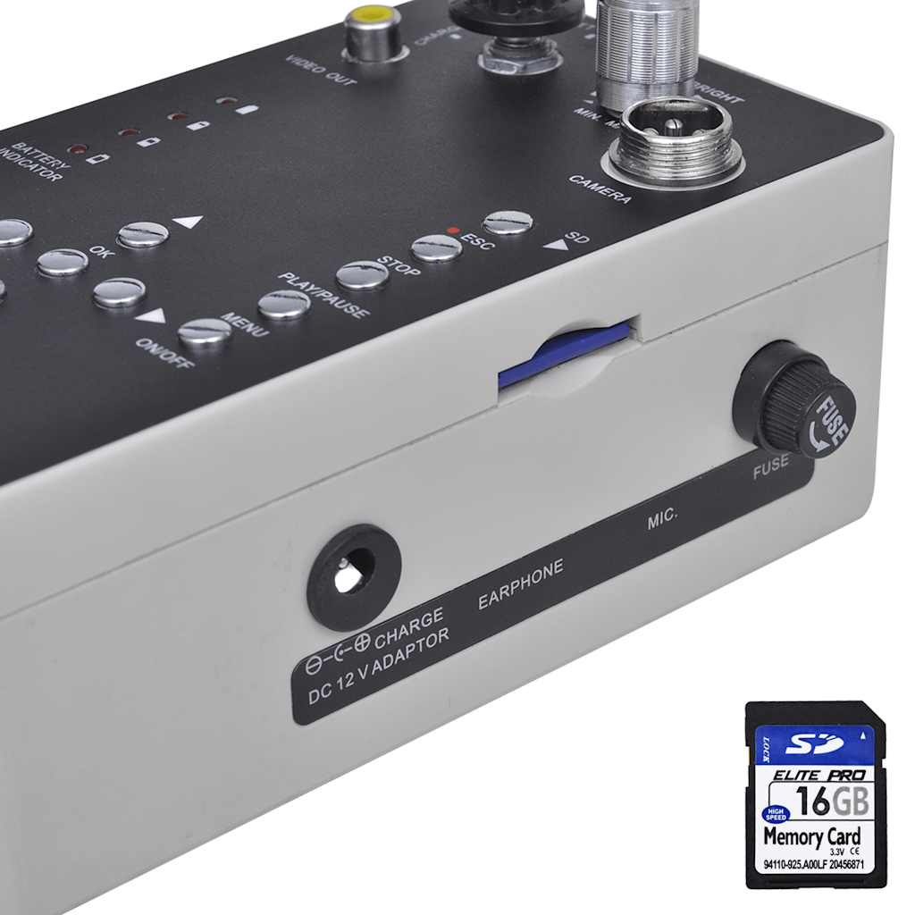 Vidaxl Kamera Do Inspekcji Rur 30 M Z Panelem Kontrolnym