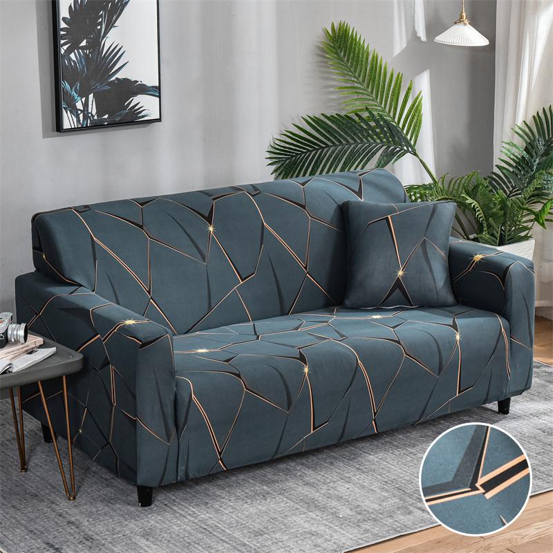 

Stretch Sofa Slipcovers Furniture Protector Full-Incluve Non-Slip Sofa Covers With Elastic Bottom Floral Sofa Towel Couch Cover 1pc1-seat 90-140cm