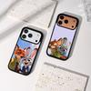 Z-ZootopiaS Nick Judy Phone Case For IPhone 17 Air 16 15 14 Plus 13 12 11 Pro Max Dual Tone Hard PC Fashion Protective Cover