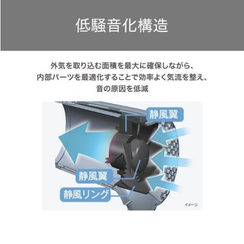 Tescom Dryer Protect Ion Equipped with Noise Suppression Mode, Cold and Hot Air, Large Air Volume, Folding, Easy Plug, Light Blue TD460A-A