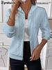 Fall Winter Solid Long Sleeve Knit Zipper Hoodie Jacket Coat for Women