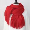 Christmas new series scarf new fashion warm knitted scarf autumn and winter student couple gift shawl