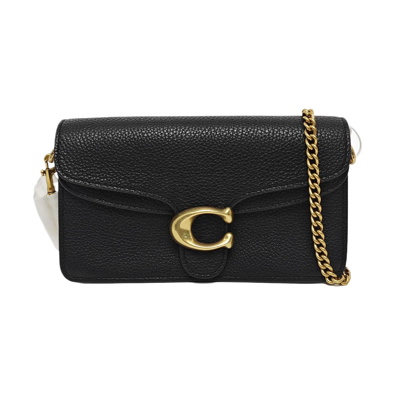 [Pre-Owned] Tabby Black Leather Crossbody Bag - Excellent #YMI7FP ONE SIZE