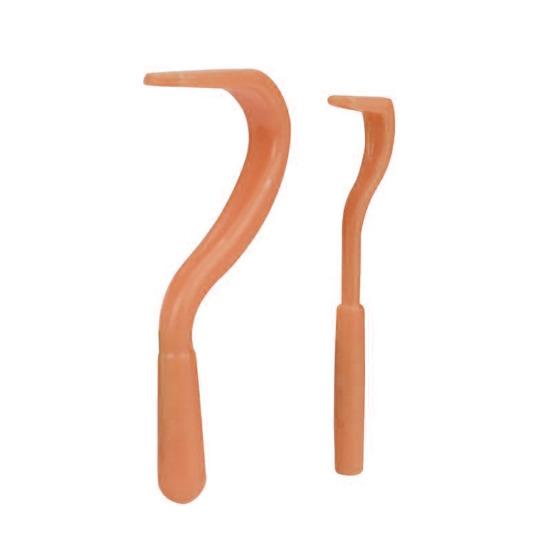 2 Pcs/Set Tick Remover Tool Pain Free Tick Removal Tweezers Portable Plastic Tick Puller Grabber for Dogs Cats Humans