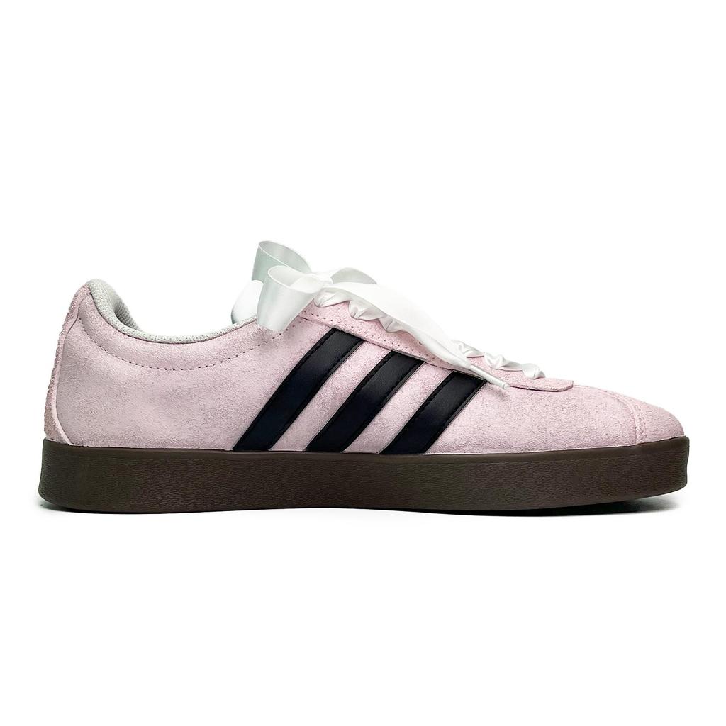 Adidas Neo Vl Court Butter Strawberry Low top Skateboard Shoes Unisex Pink Black HQ1802(Team285-)