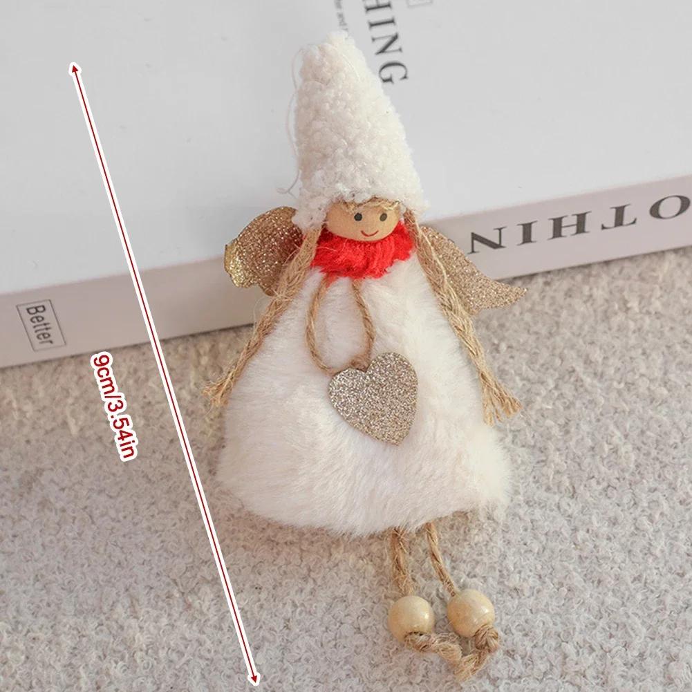 1PCS Cute Wool Felt Christmas Pendants DIY Handmade Snowmen & Trees Party Decor & Christmas Gifts Multiple Styles