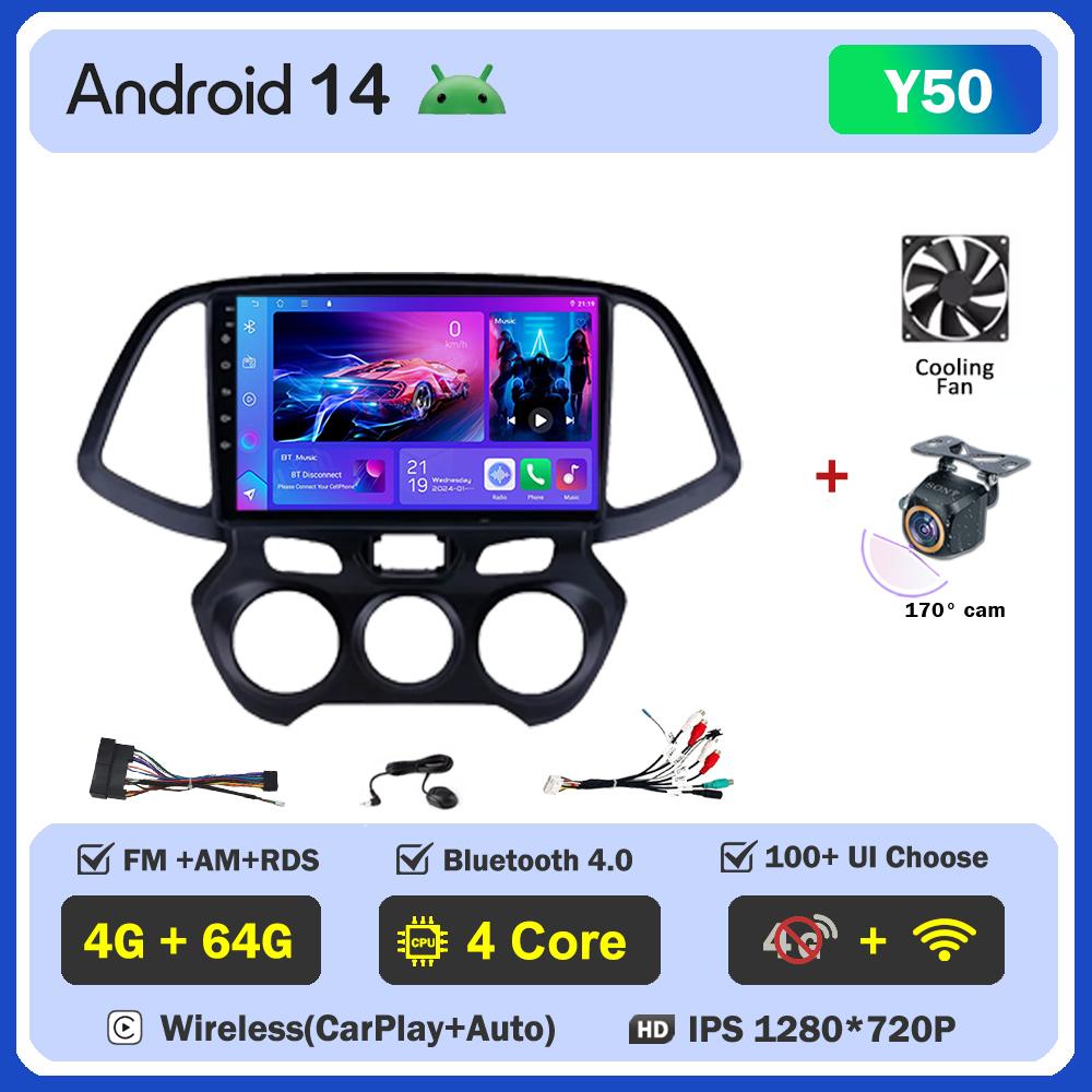 For Hyundai Santro Atos 2018 2019 Car Radio Player Car Carplay Screen Autoradio Mirror Link Car Intelligent Systems Touch Screen