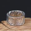 Adjustable Morgan Dollar Coin Ring Men Women Vintage Plated Retro Geometric Statement Jewelry