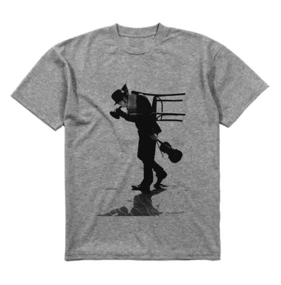 Tom Waits shirt Unisex Adult Gray T Shirt Men And S-4XL Cotton UR53 XXXL