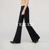 YERAD Women's Acetate Knit Flared Lounge Pants
