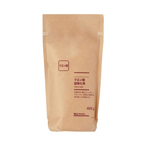 

muji citric acid scale removal refill 400g maa58a1a