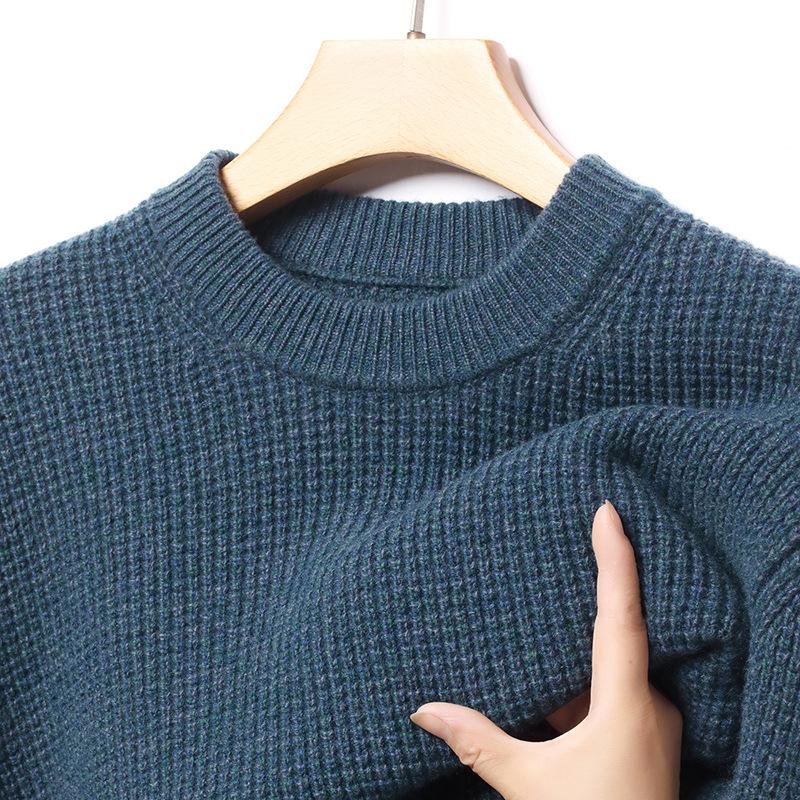 Men s Crew Neck Middle-Aged & Young Slim Fit M