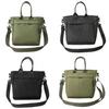 Nylon Casual Tote Bag With Zipper Pockets For Daily Outdoor Travel