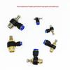 SL Throttle Valve L-Type Male Thread Pneumatic Quick Push-In Fitting, SL6-01/8-0210-03, Pneumatic Component.
