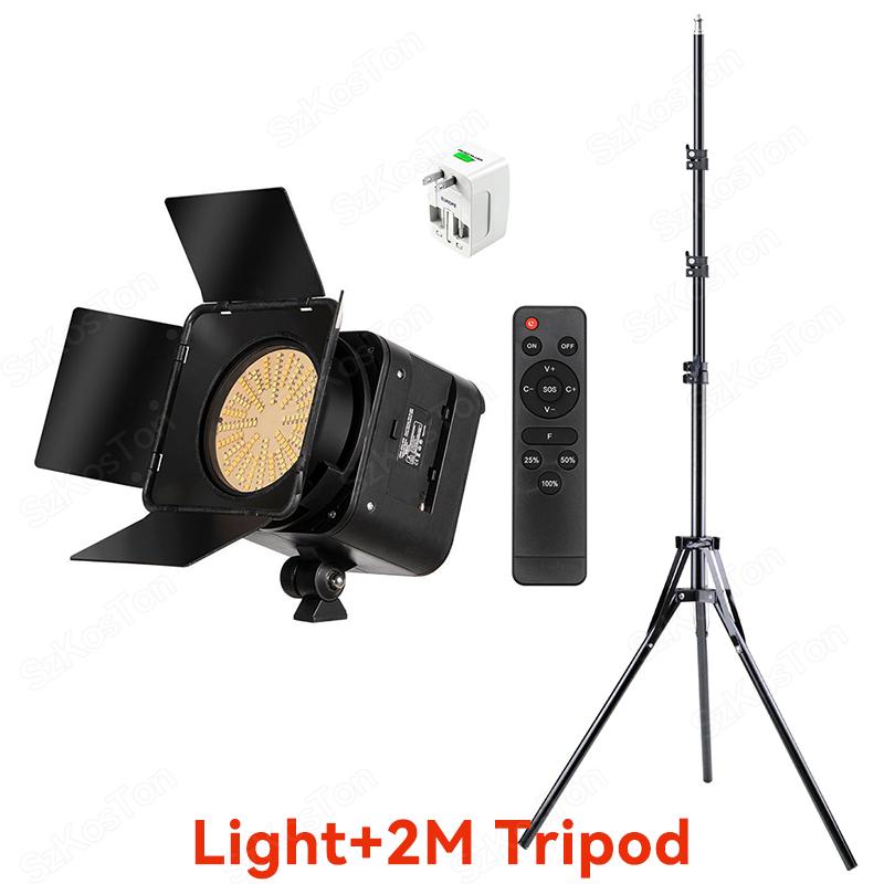 50W LED Video Light Photo Studio Kits Photography Fill Light 3200K-5600K Dimmable Bowens Mount for Product Portrait Streaming