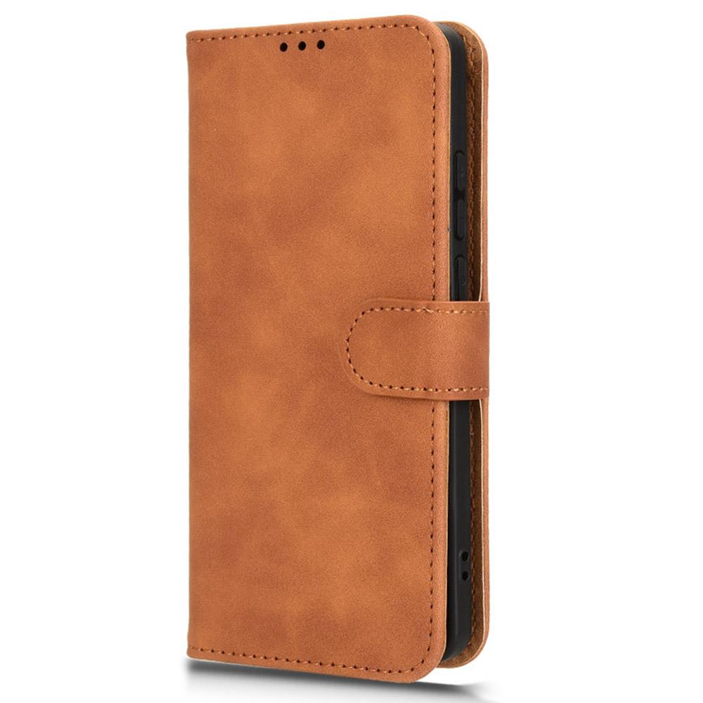 For vivo S19 5G Cell Phone Case Magnetic Clasp Skin-Touch PU Leather Wallet Cover