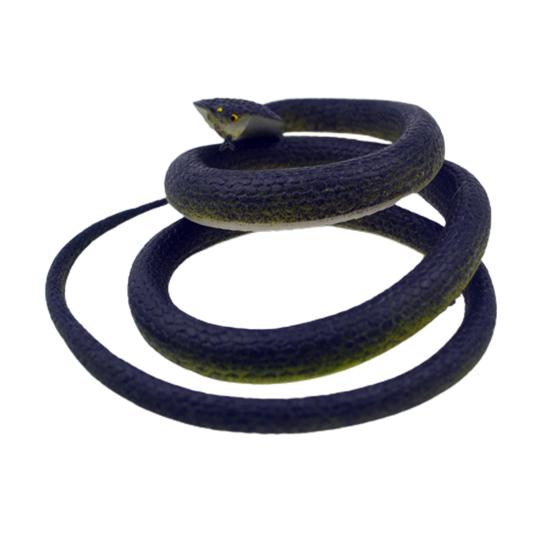 80CM Golf Snake Prank Leketøy Realistisk gummi Slange Modell Simulert Slange Erting Venner Vanskelige rekvisitter Barn Voksne Halloween Party Gag Gave