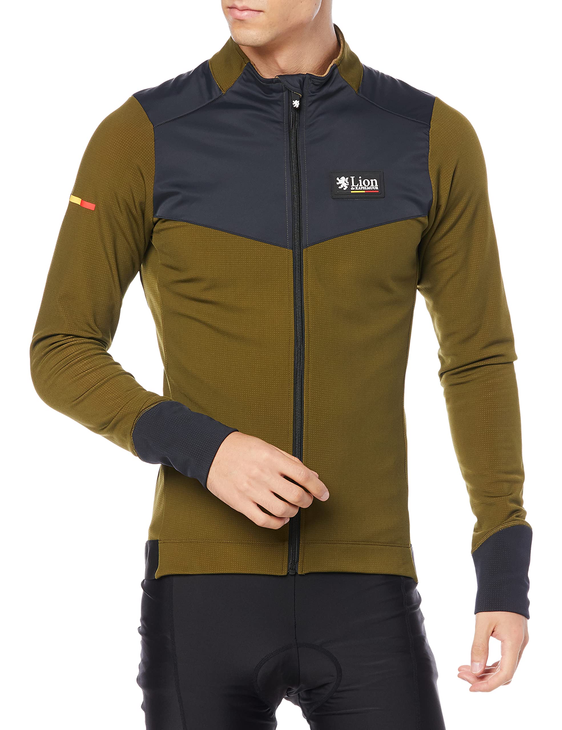 

Джерси Lion de Capelmuur Progress Warm Olive, зелёный