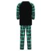 Print Cute Family Set Pajamas, Home Clothes, Family Set Long Sleeve Top Pants Set