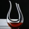 U-shaped Wine Decanter Gift Box Harp Swan Decanter Crystal Creative Wine Separator 1500ml