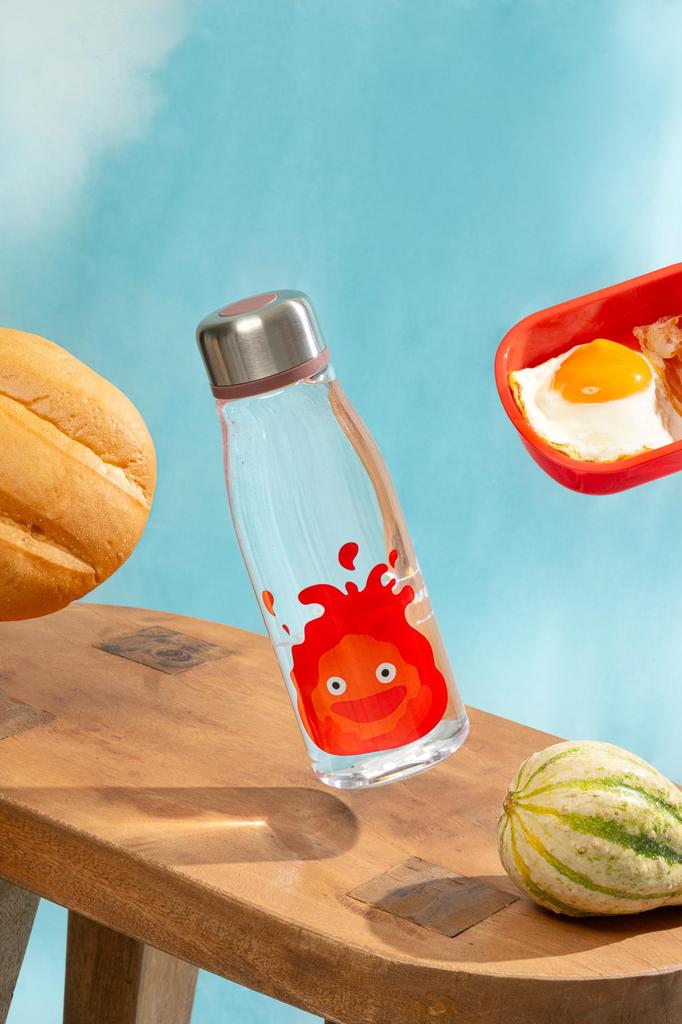 Láhev na vodu Skater Direct Moving Castle Calcifer Studio Ghibli 500ml s sítkem na čaj Howl's PTY5-A