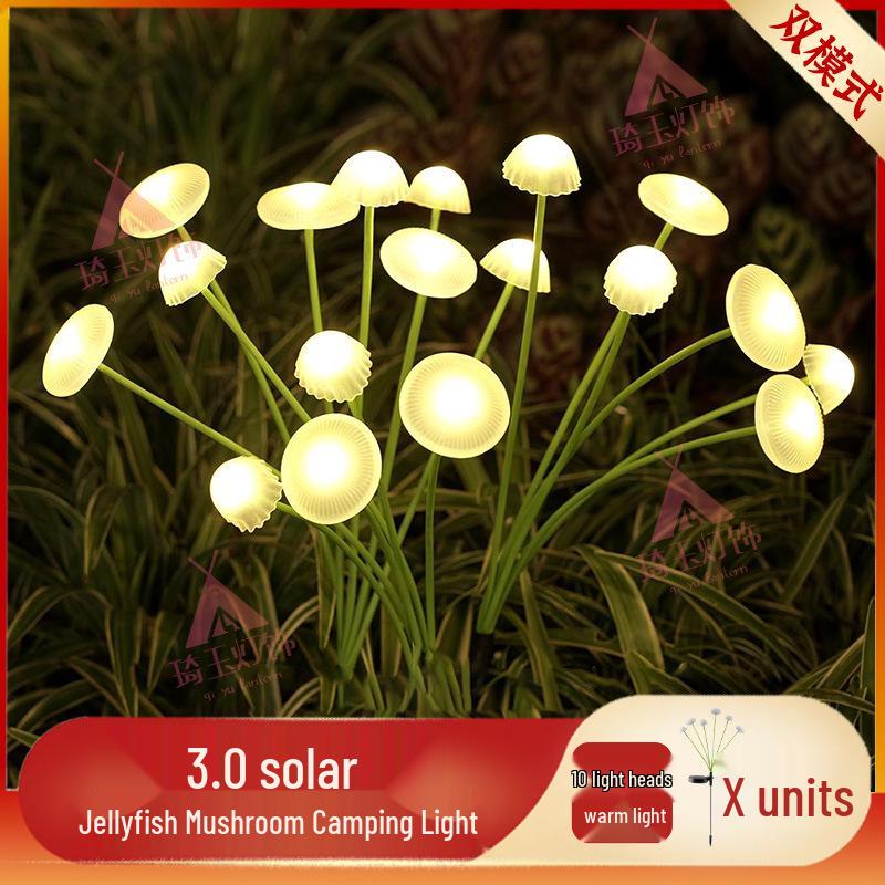 Solar Jellyfish Outdoor String Lights - Garden & Balcony Decoration
