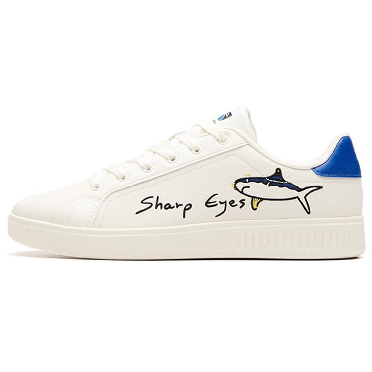 

Anta Life Collection Slip Resistant Low top Skateboard Shoes Men s White 112028066-4 43