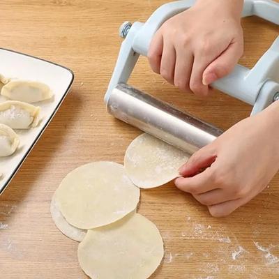 Rouleau à pâte Docker, rouleau à pizza Docker pour croûte à pizza ou pâtisserie, outil de roulage en acier inoxydable, accessoires de cuisine