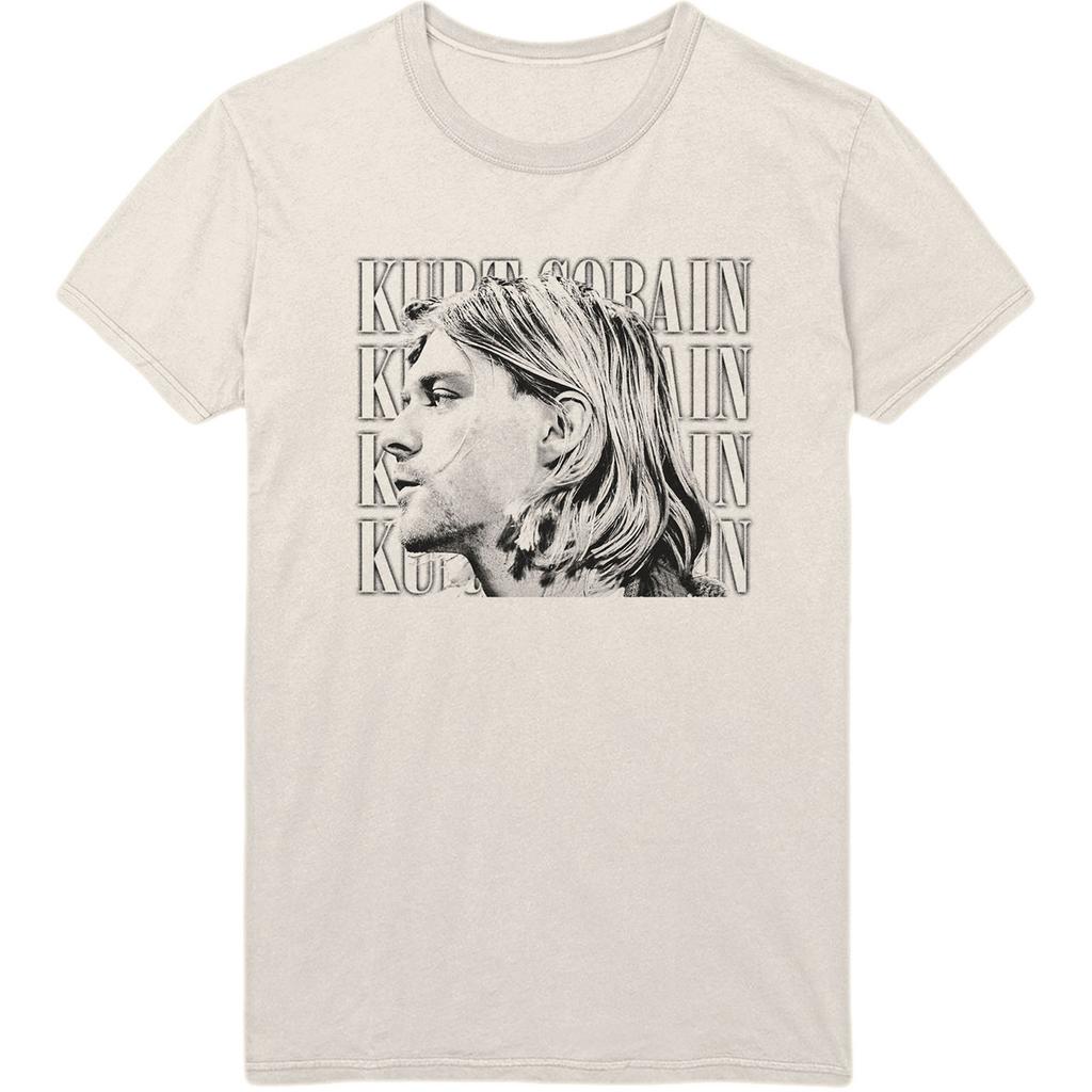 rock band Nirvana Kurt Cobain 100cotton unisex shirt 2026 Summer Oneck Unisex Y2k Short Sleeve Retro commemorate Tshirt fan gift