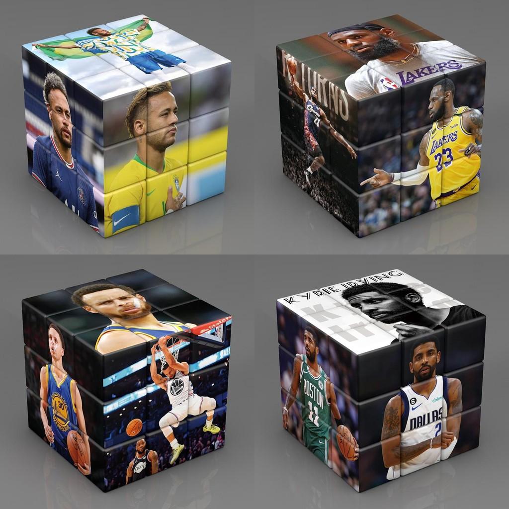 Unique Neymar Soccer Star Rubik's Cube Stylish 3x3 Puzzle Toy For Fans And Collectors