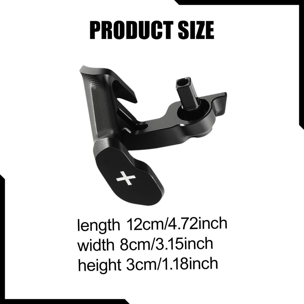 Hochleistungs-Gashebel Daumenhebel Langlebige Aluminiumlegierung Schalthebelsteuerung für Can Am Spyder F