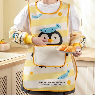 Waterproof Baking Apron Breathable Sleeveless Workwear Apron Double-Sided Lightweight Kitchen Cooking Apron Coffee Shop
