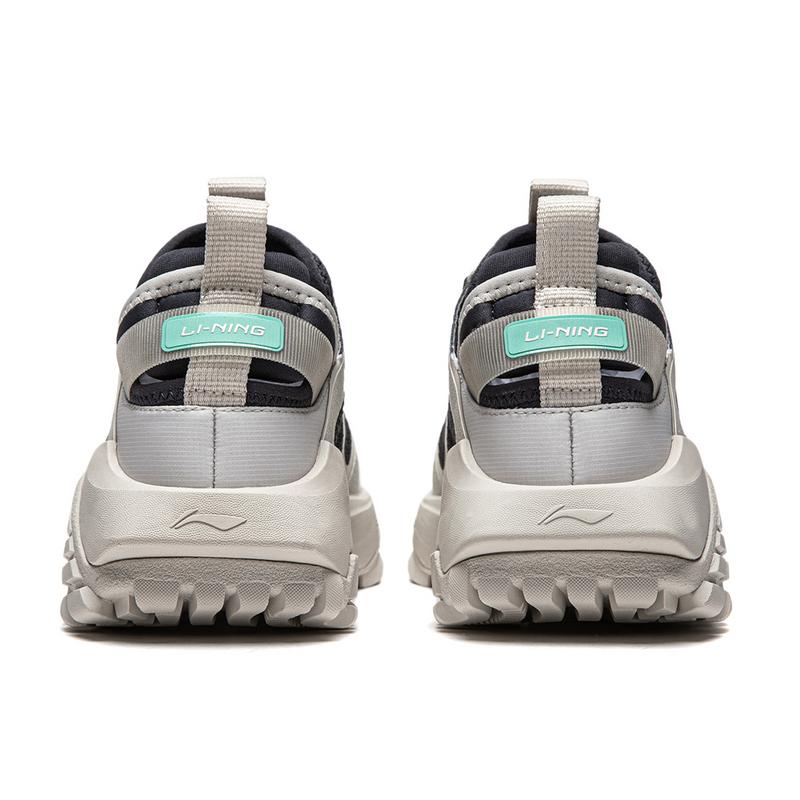 Li Ning CF Seria Su Lin Chuan SS Absorbție Șoc Rezistent la Uzură Top Jos Pantofi Casual de Lifestyle Damă sneaker Alb Negru AGLU144-2