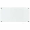 Kitchen Backsplash 2 pcs Transparent 100 x 50 cm Tempered Glass