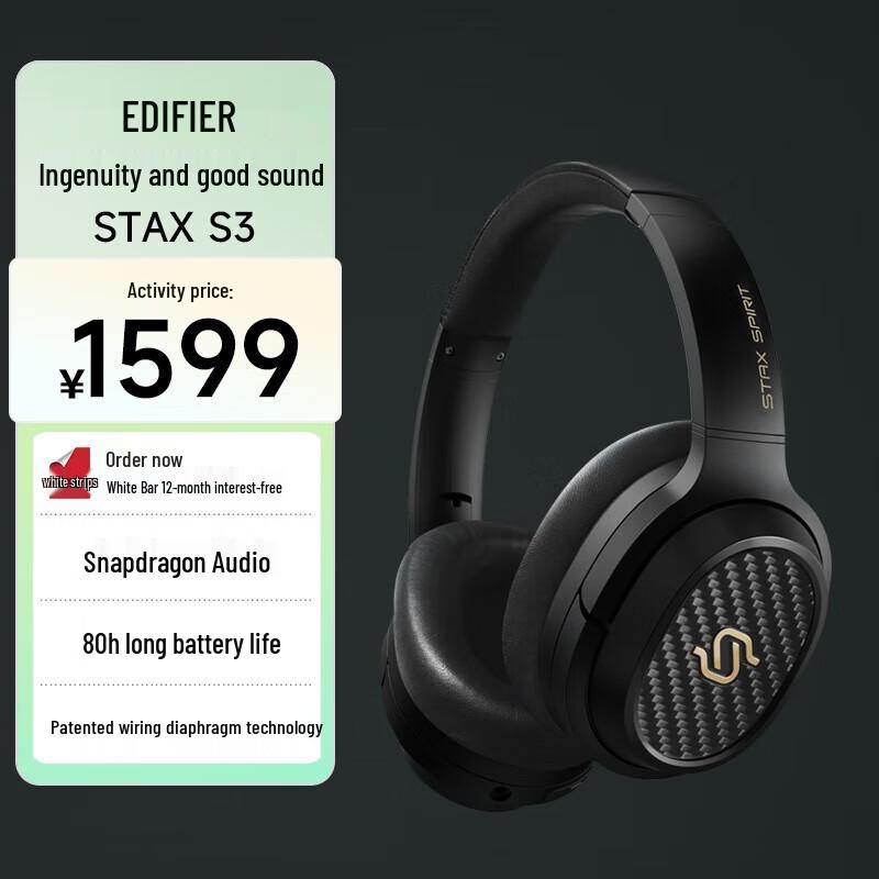 Edifier STAX SPIRIT S3 Planar Magnetic Bluetooth Headphones