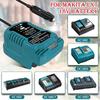 DC 12V/24V Li-Ionen-Akku Mini Kompaktes Autoladegerät Zigarettenanzünderstecker Mit LED Für Makita 18V LXT Akku BL1860 BL1830